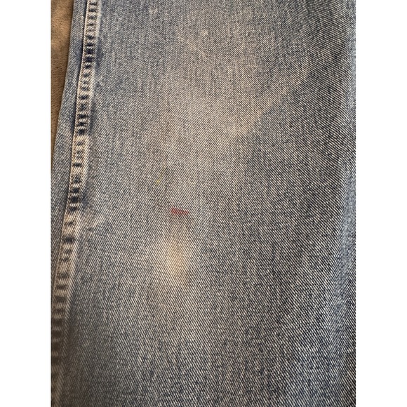 Wrangler Jeans Mens 36X36 Blue Rugged Wear Straight Leg Denim Workwear Pants - Picture 5 of 9